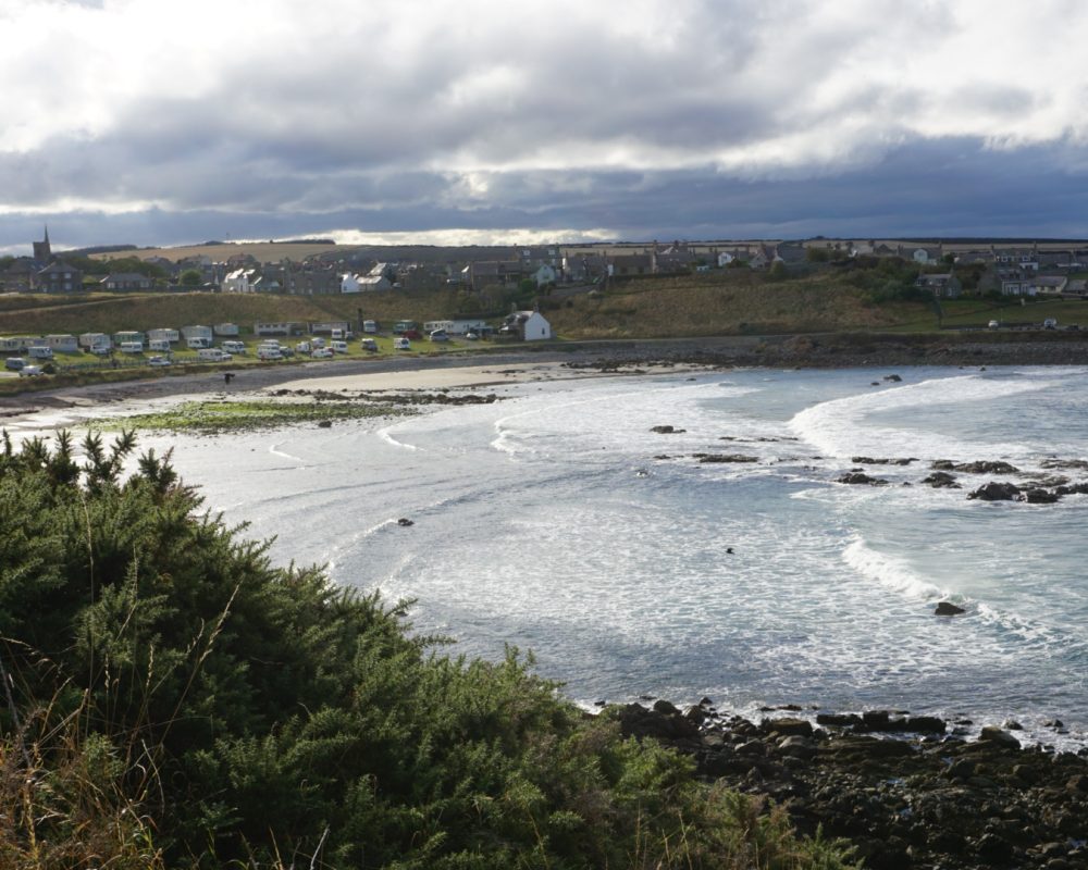 View of the campsite