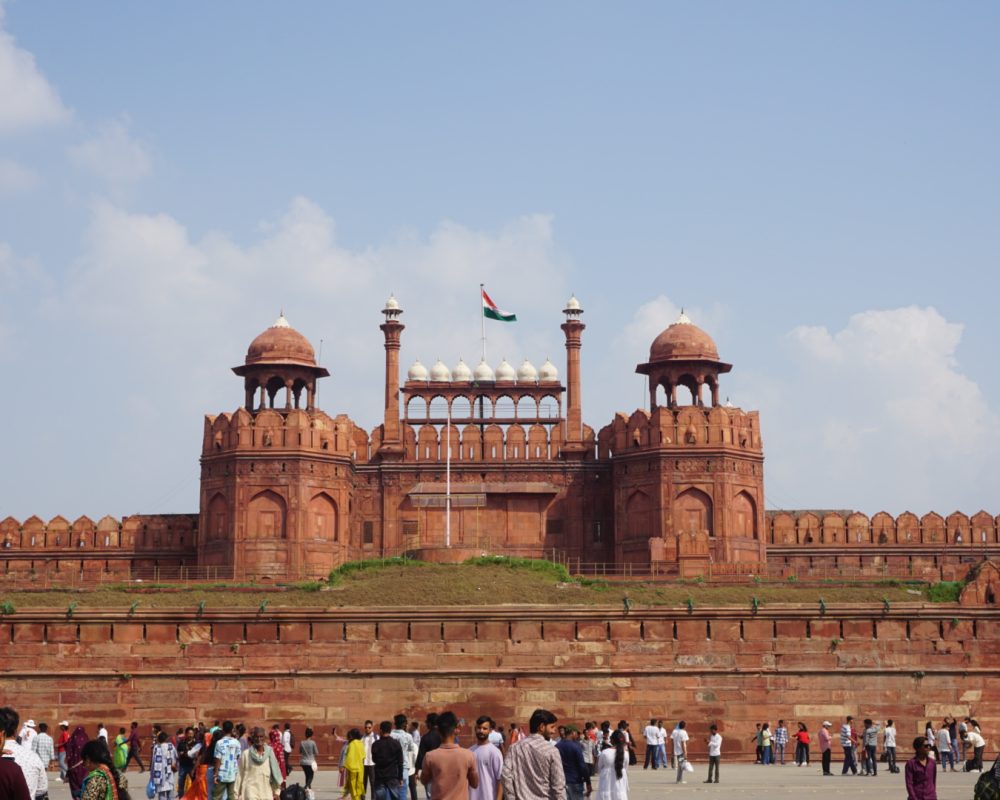 Red fort entrance