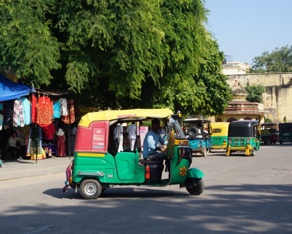 Tuktuk in Jaipur old town
