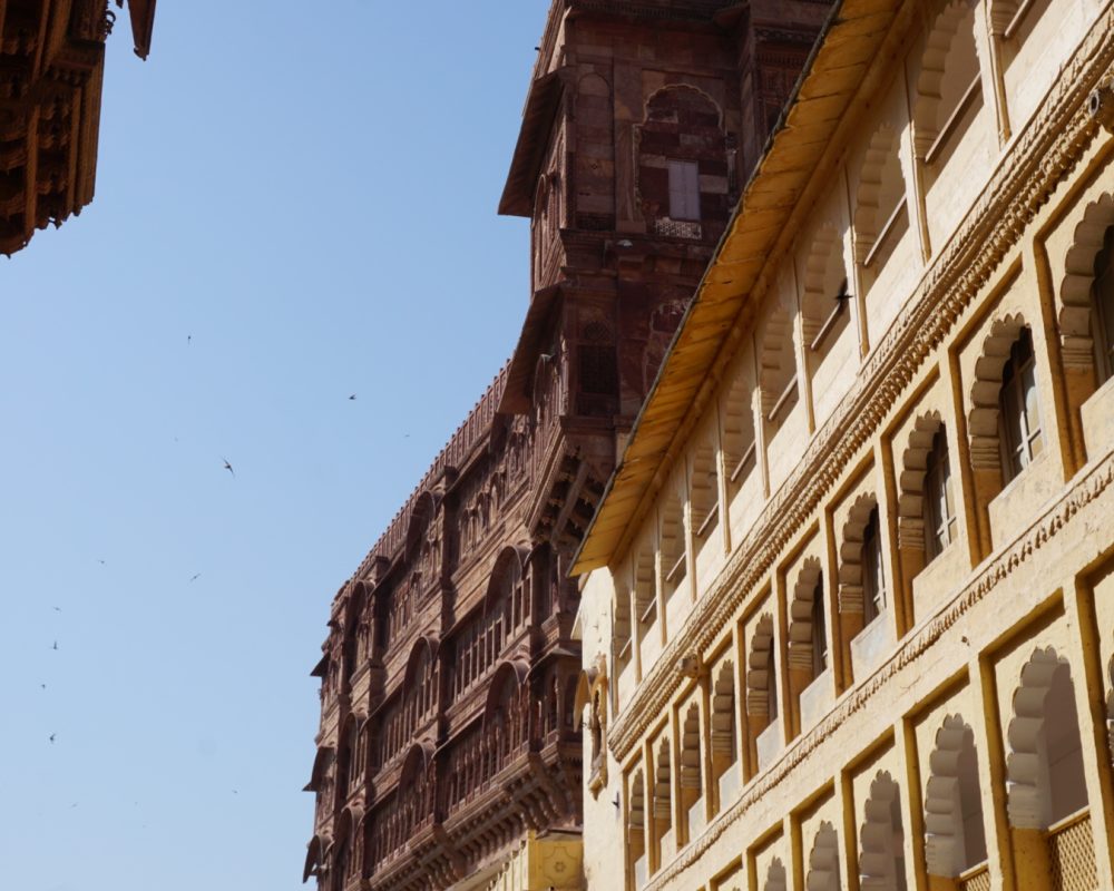 The fort on the inside