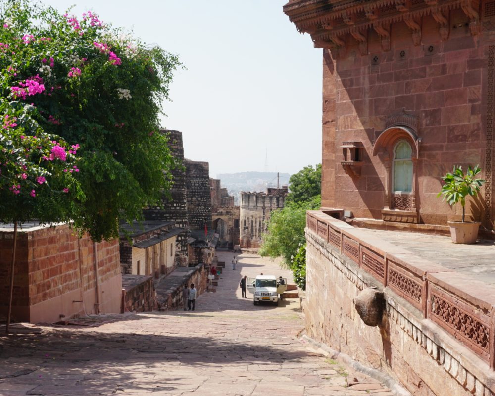 On our way down to the city