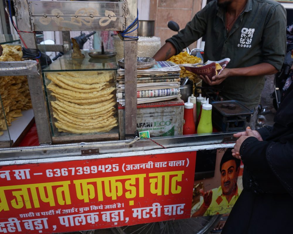 Where I got the street food