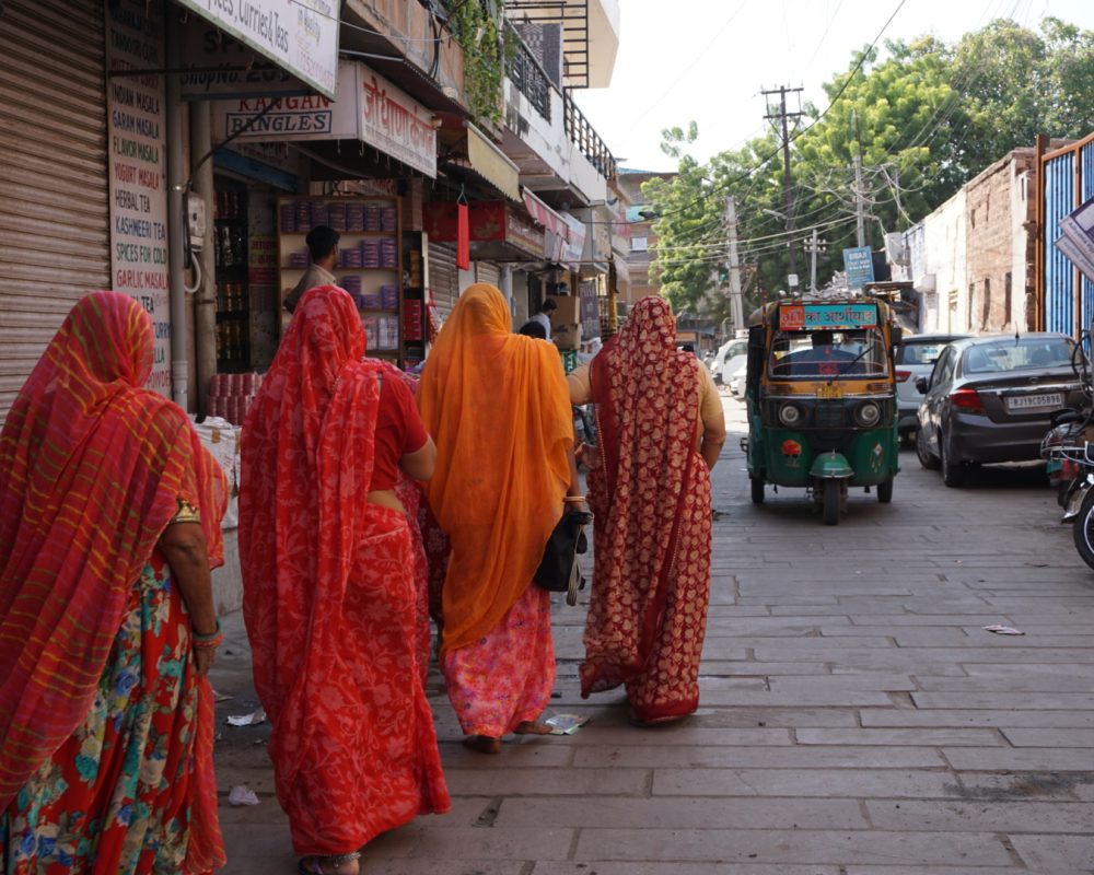 Beautiful colorful dresses