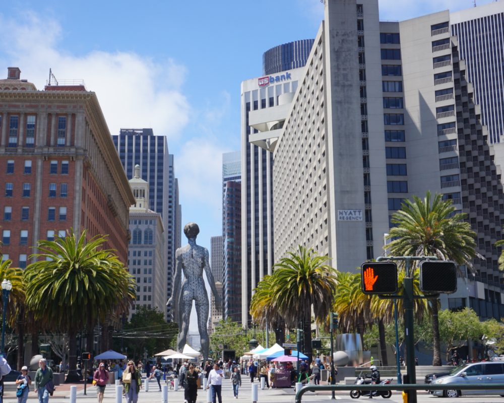 View of Downtown from ferry building