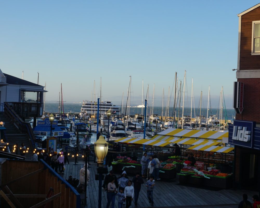 The shops around Pier39