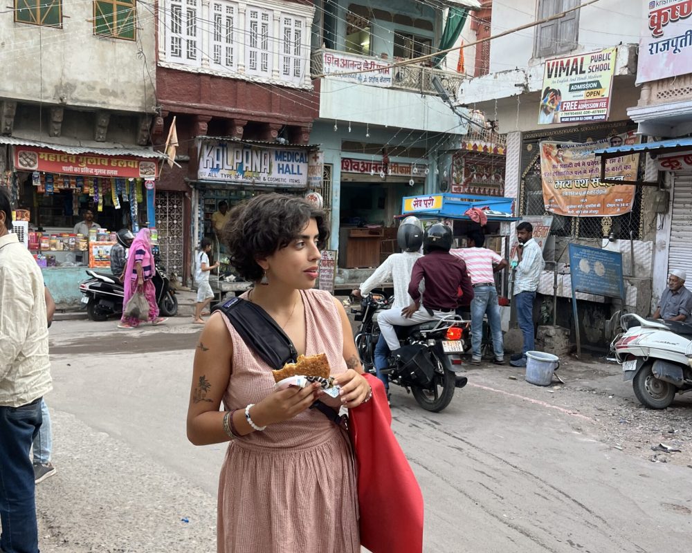 Me on the streets of Jodhpur